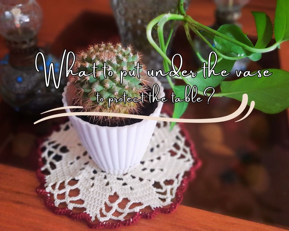 17 Golden Ideas to Put Under a Vase to Protect The Table. InHousePlant Your Ultimate Guide