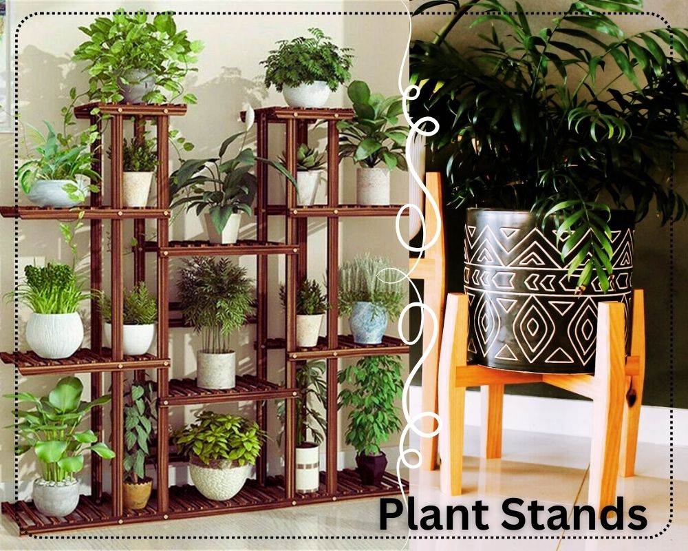 Plant Stands can protect surface from plant damage